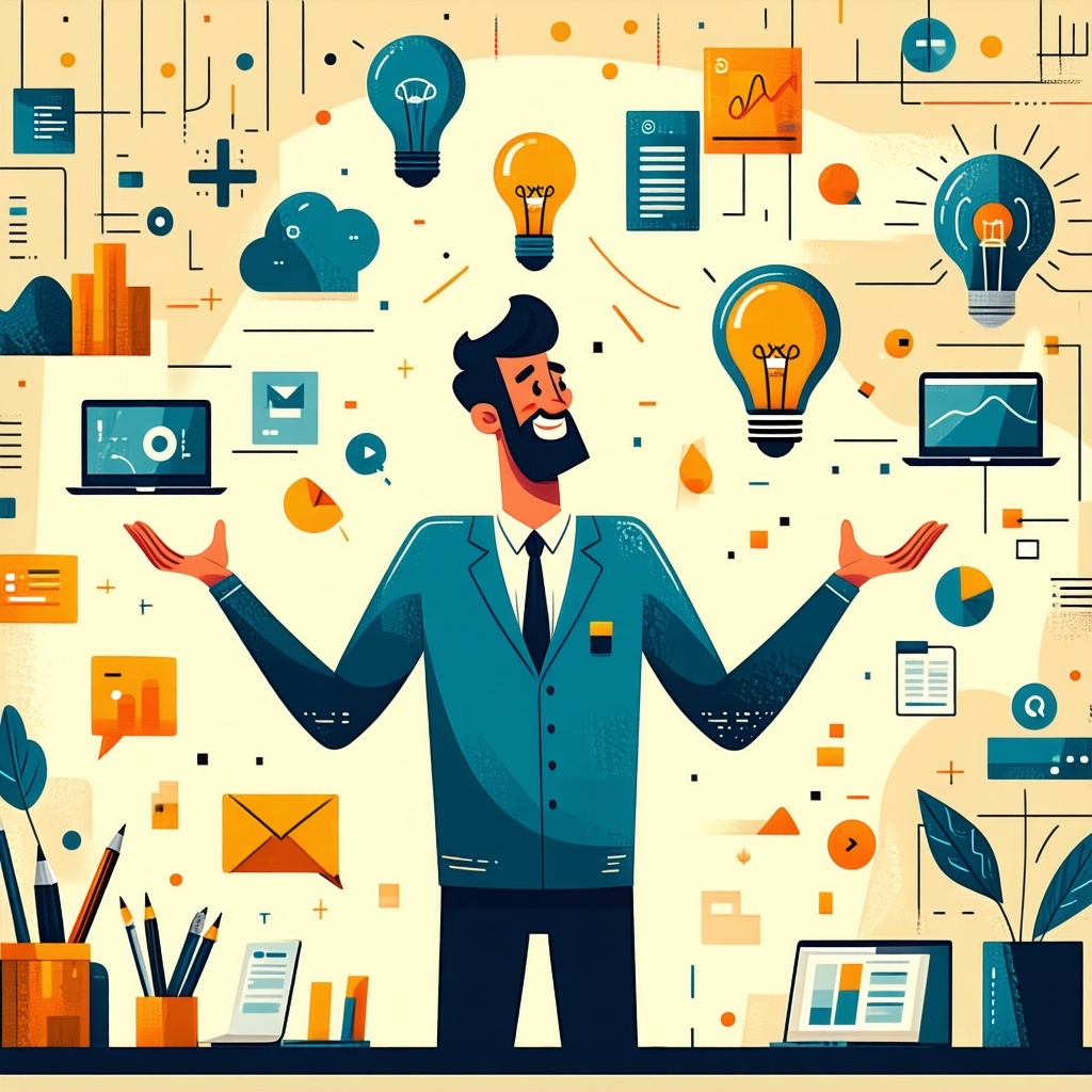 A founder who is working on marketing workflow automation